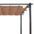 Outsunny Pergola with Retractable Shade Canopy, Aluminum-98228985-89289966