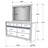 SantaAna 9-drawer Dresser with Mirror-870330920