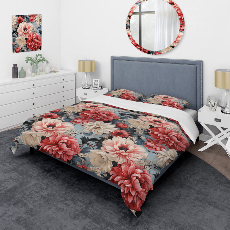 Ensemble de housse pour couette, Housse de couette simple + 1 taie décorative stan