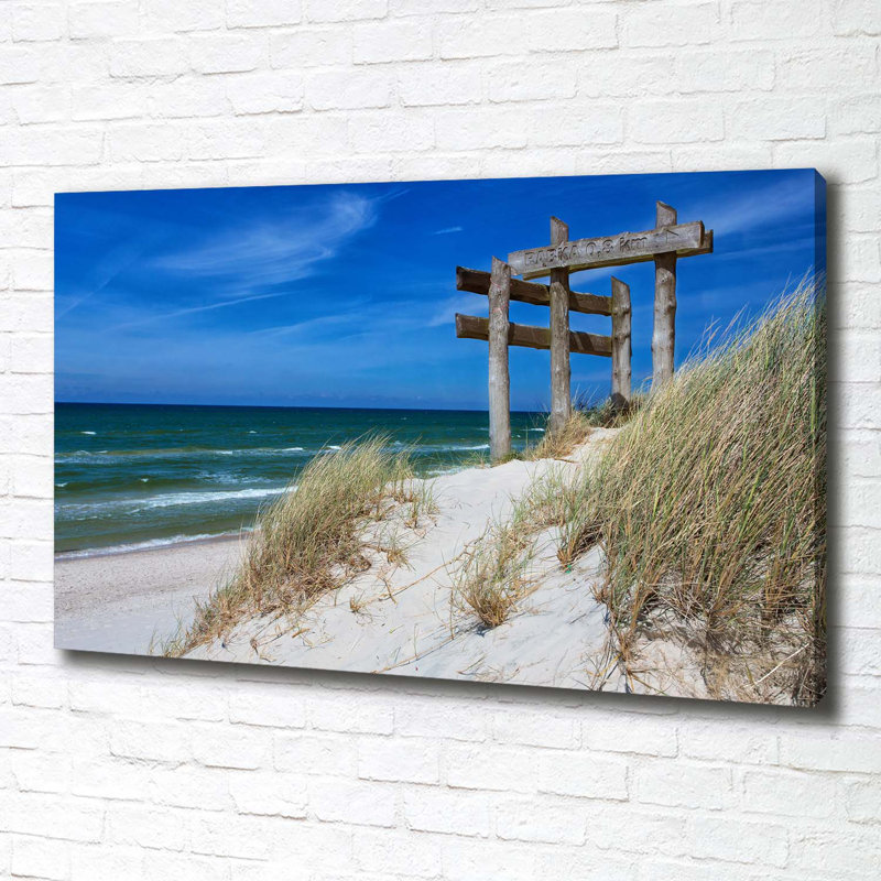 Coastal Dunes - Wrapped Canvas Print