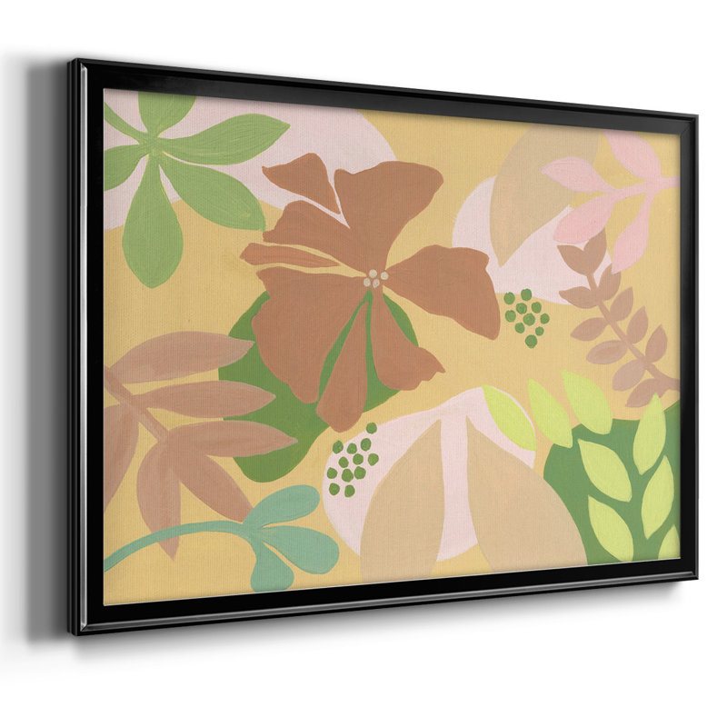 Neutral Blooms IV, reproduction d'art sur toile, Noir, H 14 po x l 20 po x P 1,5 po