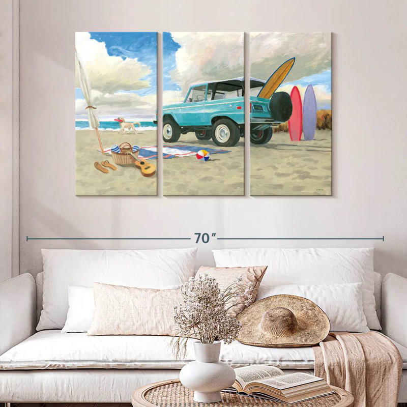Mehar Beach Ride II, 32" H x 50" W