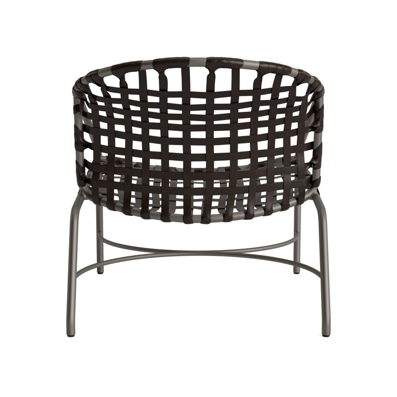 Kantan Outdoor Lounge Chair, Mica/Coffee