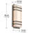 Alaze Metal LED Wall Light-1498770135
