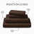Ultra Soft Bamboo Sheet Set - 4 Pc Set - Wrinkle Resistant - Cooling Sheets with Deep Pockets-78635145-78635150