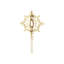 Christmas Collectibles Ice Flower Tree Topper