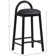 Bartolomea Upholstered Counter Stool with Solid Wood Frame