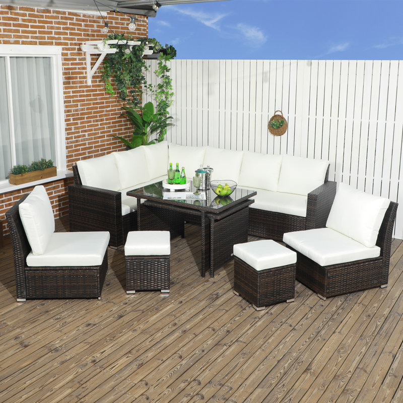 Bruckner 10 - Person Seating Group with Cushions