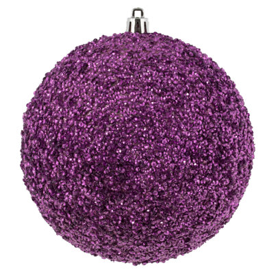 Beaded Solid Ball Ornament