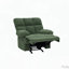 Fauteuil inclinable manuel berçant avec tissu Nubby-810894354