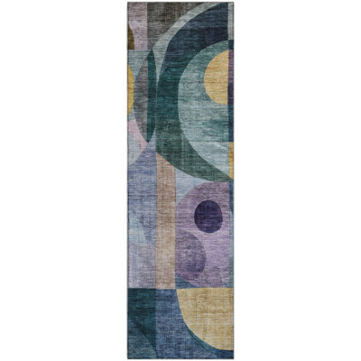 Premium Machine Washable Dimatteo AMF1118 Modern Rug