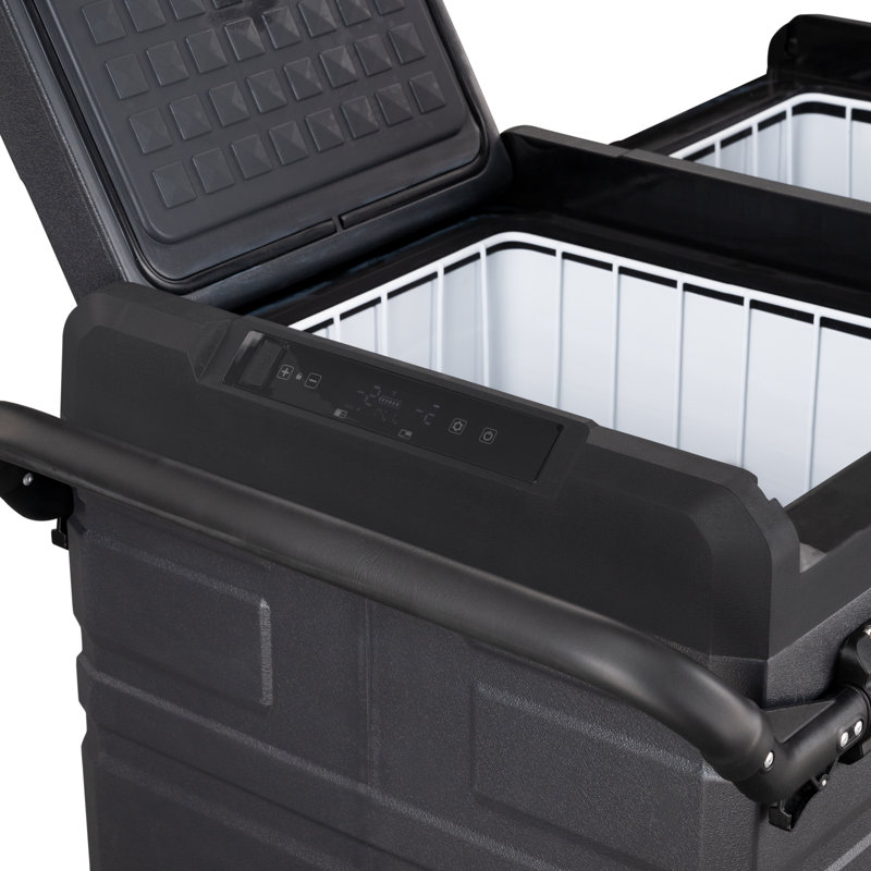 Newair Portable 80 Qt. Electric Car Camping Cooler With 4 Battery Protection Modes