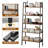 5 Tier Open Display Bookcase