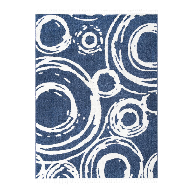 Dimko Abstract Indoor Rug, Rectangle 9' x 12'