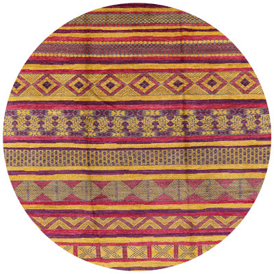 Tapis rose / jaune Minatare Southwestern