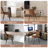 Luhey Vegan Leather Covered Dining Chair-541130503