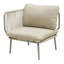 Fauteuil club d'extérieur moderne