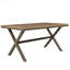 Ensemble de salle à manger 7 pièces, ensemble de meubles d'extérieur toutes saisons avec table et chaises