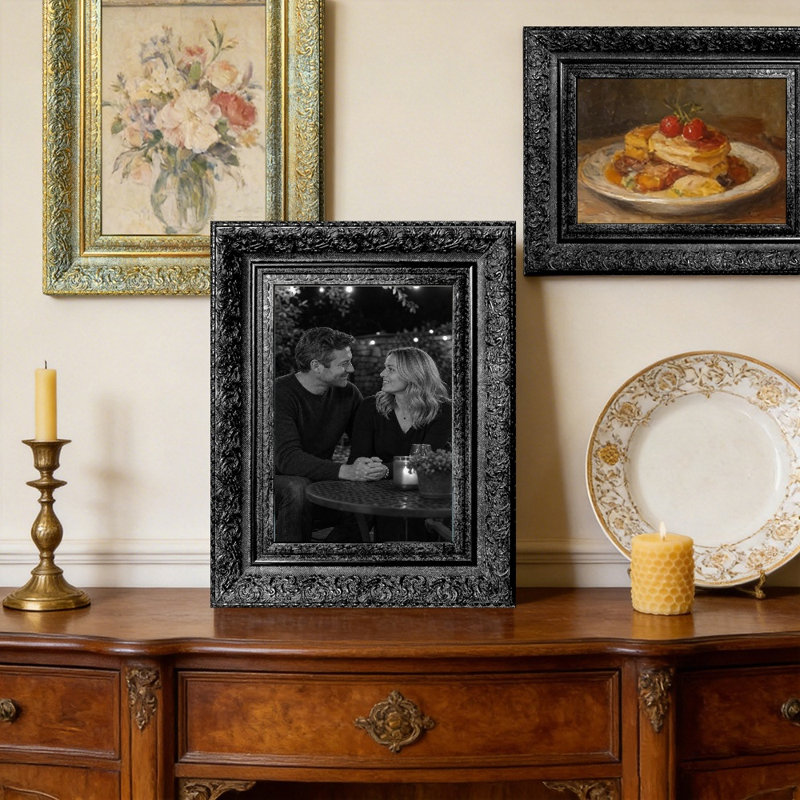 Cadre photo, Black, 3, 8" W x 10" H