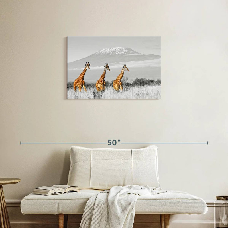 Brampt Giraffe Trio, 20" H x 30" W