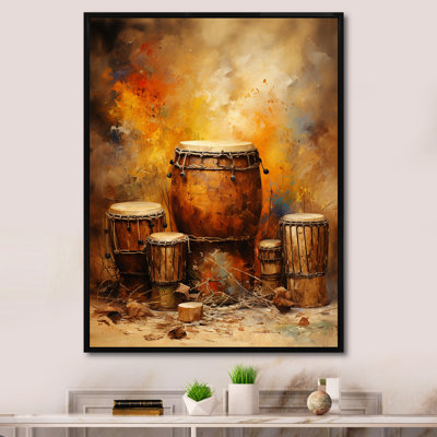 " Djembe Journey Earthy Umber II "