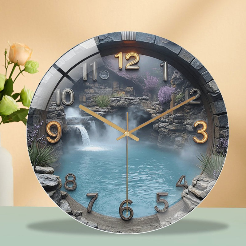 Horloge murale Waterfall