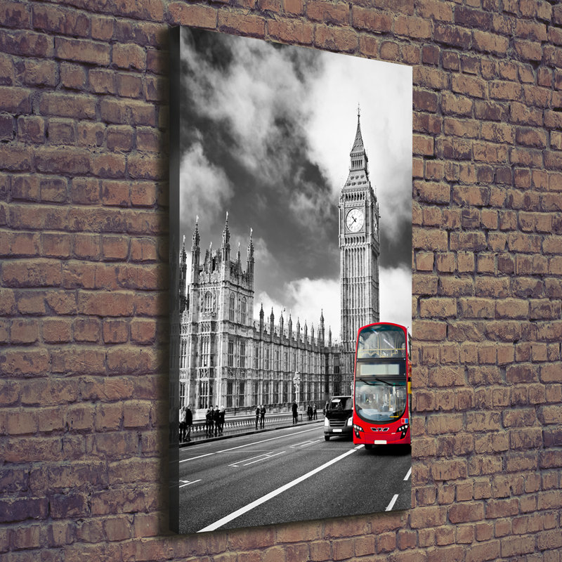 Big Ben London - Wrapped Canvas Print