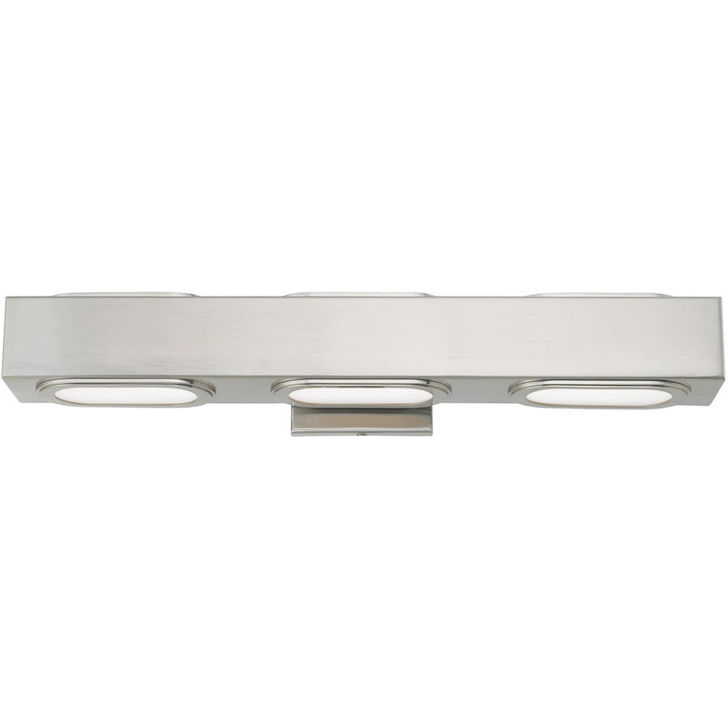 Kimball 3 - Light Bath Bar, Brushed Nickel