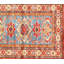 Mcgillivary Wool Oriental Area Rug in Light Blue
