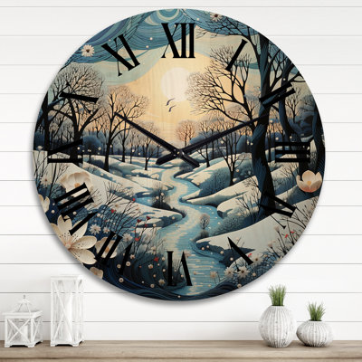 Horloge murale Rayola