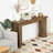 Wooden Console Table Sofa Table Hallway Table with Double Pedestal