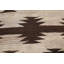 , Tapis rectangulaire tribal à teinture naturelle kilim 4 pi 9 po x 6 pi 7 po