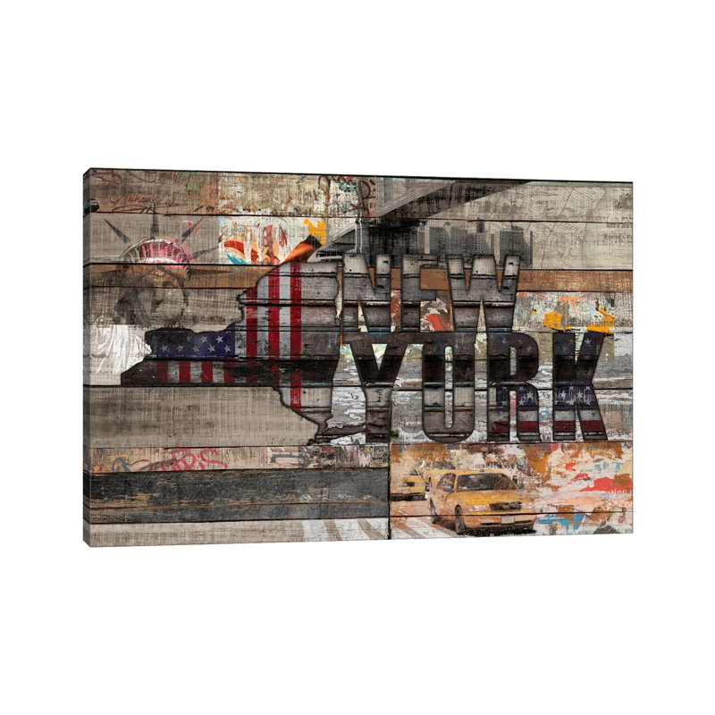 New York Forever by Diego Tirigall - Wrapped Canvas Print, 66.04 cm H x 45.72 cm W x 1.91 cm D
