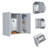 1-Drawer Medicine Cabinet-557515398