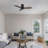 44"  3 - Blade DC Motor Ceiling Fan Remote Control, without Light-87128627