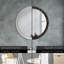 Huldar Glass Flat Wall Mirror