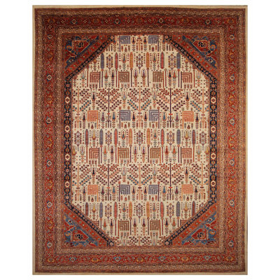One-of-a-Kind 11'6" x 14'9" Hand Knotted Area Rug