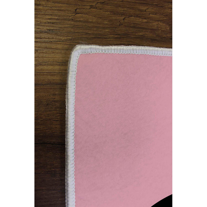 Tapis tissé durable (50 x 80 cm / 1,6 x 2,6 pi), 100% polyester, d'une hauteur de poils de 0,3 po | Antibactérien, antidérapant, dessous lavable à la machine | Impression numérique 3D, parfaite pour le décor du salon et de la chambre à coucher