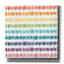 «Rainbow World Collection Pattern 1» par Wild Apple Portfolio, art mural sur toile, 18 po x 18 po-116329806