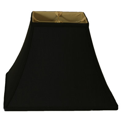 Abat-jour cloche en soie / shantung (araignée)