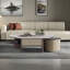 Table basse italienne en pierre micro-cristalline