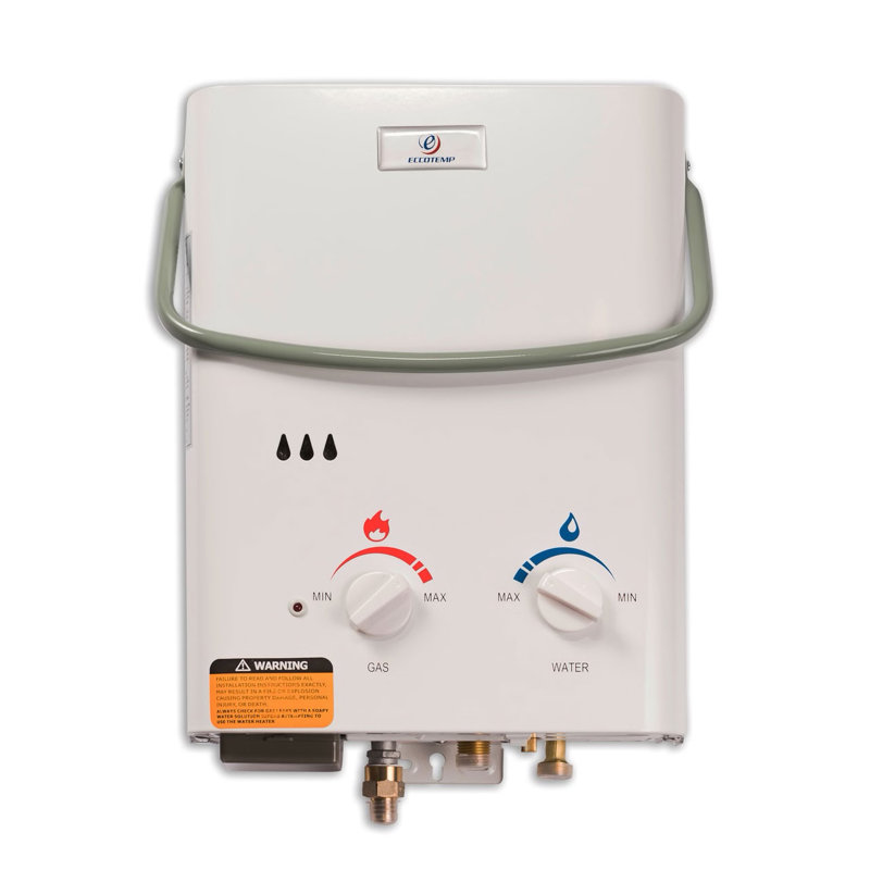 Chauffe-eau sans réservoir au propane liquide 3 volts 1,5 GPM