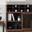 Buffet simple en bois massif avec rangement