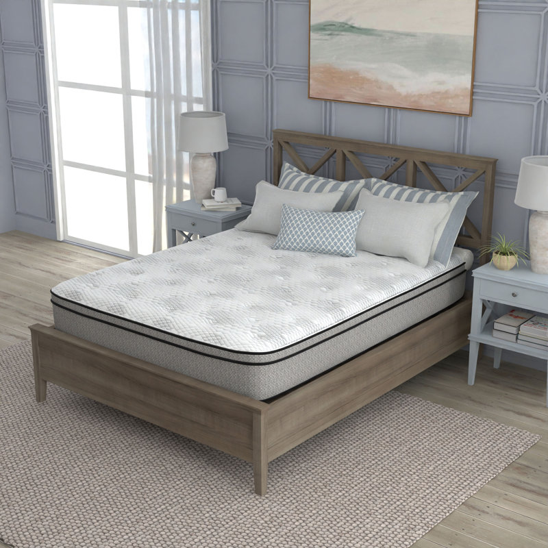 SereneDream 12" Eurotop Hybrid California King Mattress with Gel Memory Foam