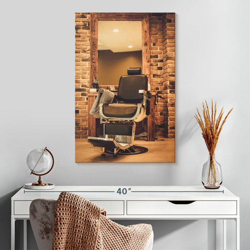 Fauteuil de coiffeur Shuttleworth, H 30 po x l 20 po