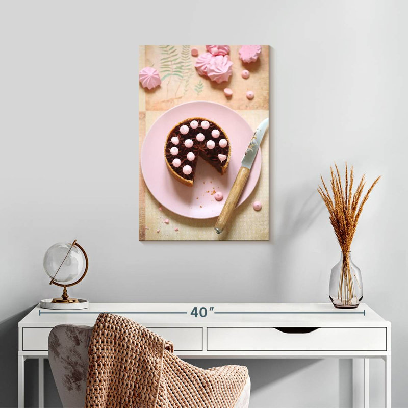 Yarlin Chocolate Truffle Birthday Cake, 24" H x 16" W