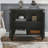 Retro Wooden Sideboard Buffet Cabinet with Storage, Accent Display Cabinets-1397163260