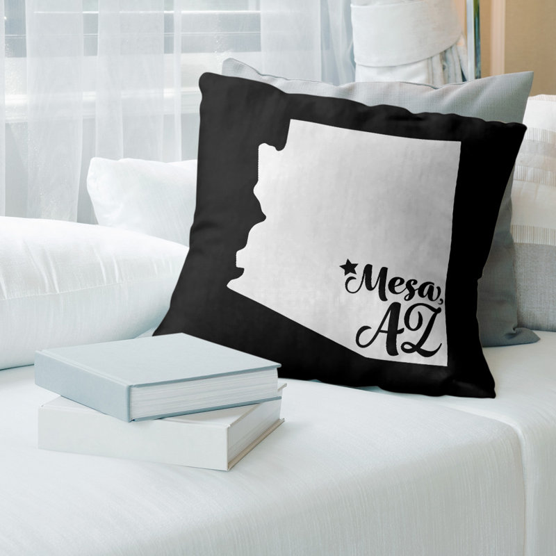Housse de coussin, Mesa, 14 po x 14 po, Violet