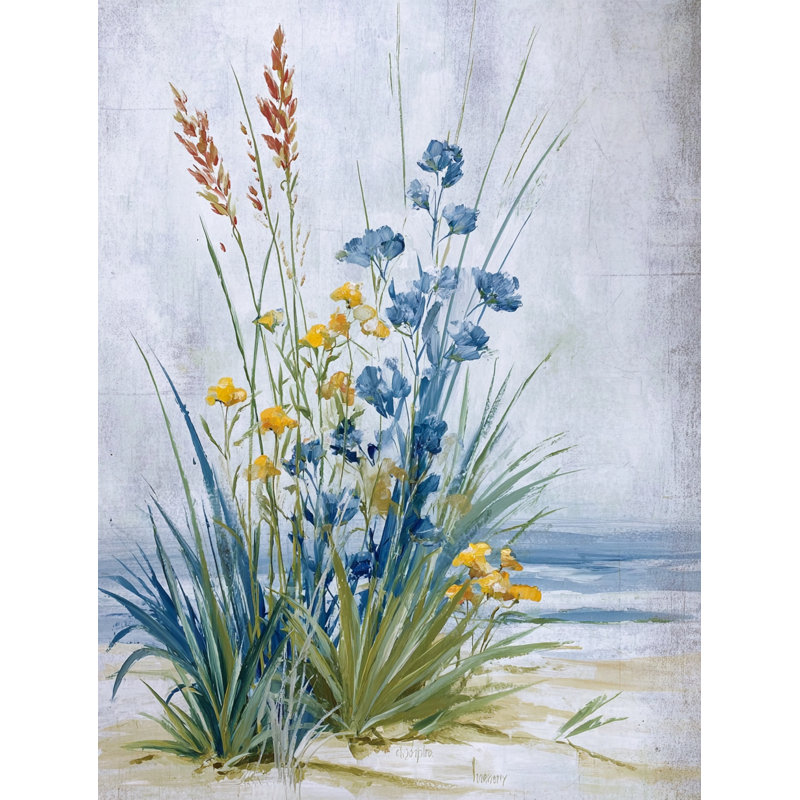 Art sauvage sur toile tendue Wild Meadow, H 40 po x l 30 po x P 1,5 po
