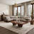 51" Mid century Modern Rectangular Coffee Table, Solid Wood Coffee Table for Livingroom-990520814